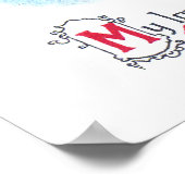 Ellen H. Clapsaddle: Meisje met hart Poster (Hoek)