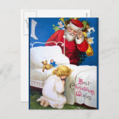 Ellen H. Clapsaddle: Santa belen Feestdagenkaart (Voorkant / Achterkant)