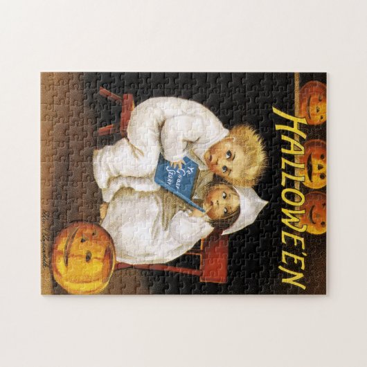 Ellen H. Clapsaddle: Thrilling Halloween Legpuzzel (Horizontaal)