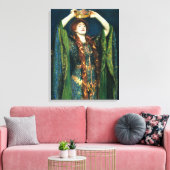 Ellen Terry als Lady Macbeth door John Singer Sarg Canvas Afdruk (Insitu (Woonkamer))