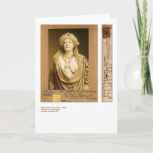 Ellen Terry Wenskaart Kaart