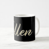 Ellen white gold Handwriting Tasse Café (Devant droit)