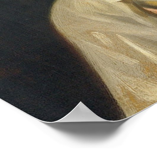 Ellenrieder - portret van een jong Man Poster (Hoek)