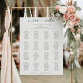 Ellesmere 16 Tableau + Tableau de la table nuptial