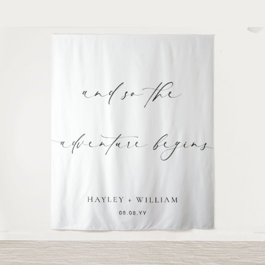 Ellesmere en zo begint het avontuur achtergrond wandkleed (Voorkant)