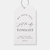 Ellesmere Get Lucky Tonight Loterij Ticket Bruilof Cadeaulabel (Voorkant)