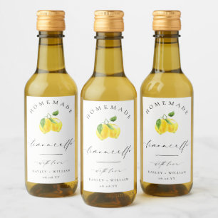 Ellesmere Limoncello Favor Wijn Etiket