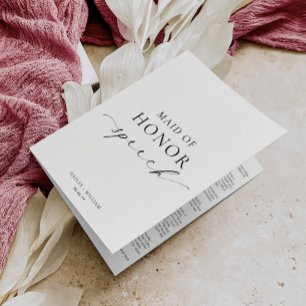 Ellesmere Maid Of Honor Wedding Speech Kaart