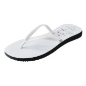 Ellesmere Minimalist Team Bride Teenslippers (Schuin)