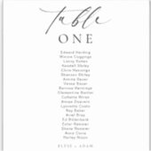 Ellesmere minimalistisch weddenschapsnummer sticker (Voorkant)