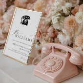 Ellesmere Modern Minimaal Audio Gastenboek Poster