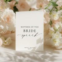 Ellesmere Moeder van de Bruid Wedding Speech