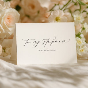 Ellesmere naar mijn stiefmoeder trouwdag kaart