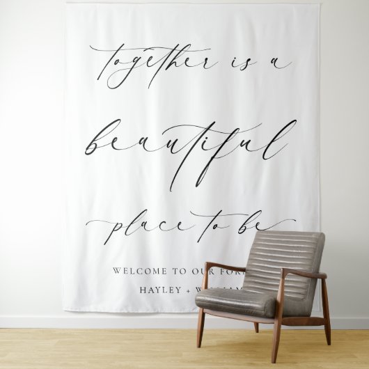 Ellesmere Samen is een prachtige plek om te zijn Wandkleed (In situ)