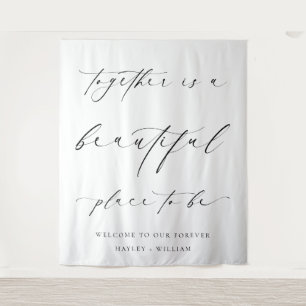 Ellesmere Samen is een prachtige plek om te zijn Wandkleed