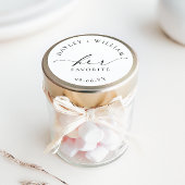 Ellesmere Son Favori Autocollant Rond Classique