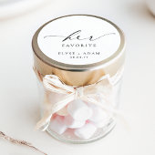 Ellesmere Son Sticker Rond Favori Favor Classic