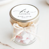 Ellesmere Son Sticker Rond Favori Favor Classic