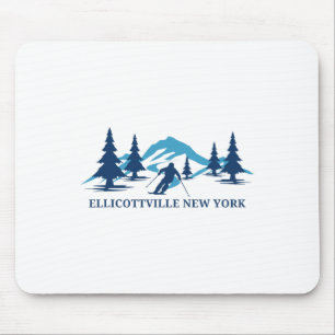 Ellicottville New York Skigebied Skiën Skiloper Muismat