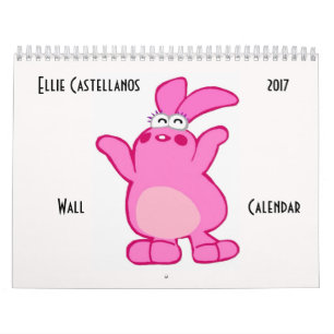 Ellie Castellanos Wall Calendar 2017 Kalender