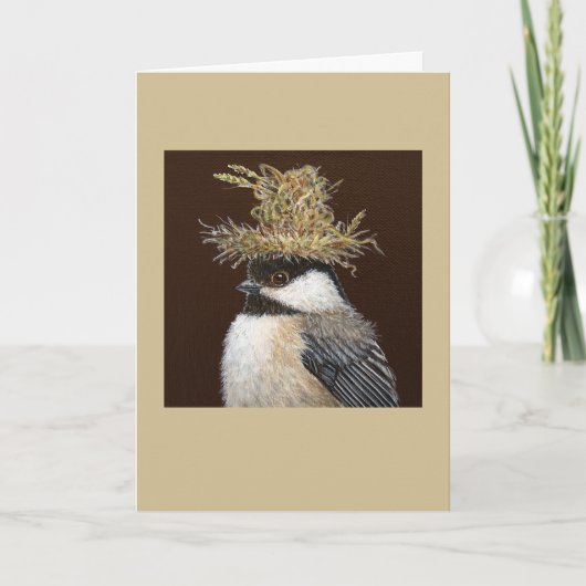 Ellie de chickadekaart kaart (Voorkant)