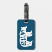 Ellijay Georgia Beer Bagagelabel (Achterkant verticaal)