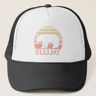 Ellijay Georgia Retro Beer Trucker Pet