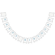 Elliot Confetti Waterverf Stippen Bunting Flag