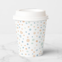 Elliot Confetti Waterverf Stippen Paper Cup