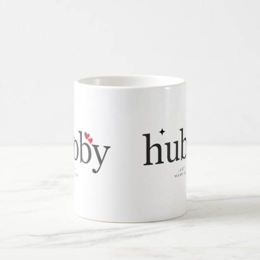 Elliot Ness - Hubby Just Married Mug (Centre)