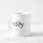 Elliot Ness - Wifey Just Married Mug (Devant gauche)