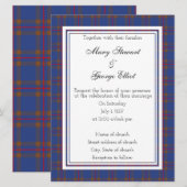 Elliot Scottish Faire-part de mariage (Devant / Derrière)