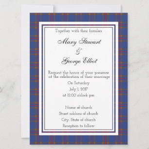 Elliot Scottish Faire-part de mariage