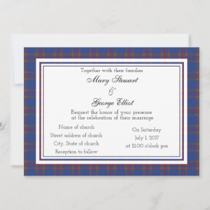 Elliot Scottish Faire-part de mariage
