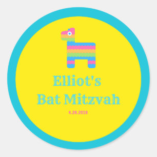 Elliot's Bat Mitzvah - snoepjes stickers