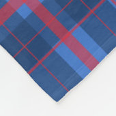 Elliott Crest en Tartan Fleece Deken (Hoek)