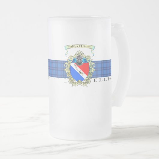 Elliott Crest & Mug Tartan (Devant droit)