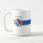 Elliott Crest & Tartan Café ou Mug de thé (Gauche)