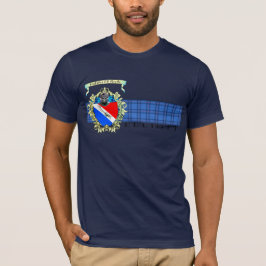 Elliott Crest & Tartan Mannen T-shirt