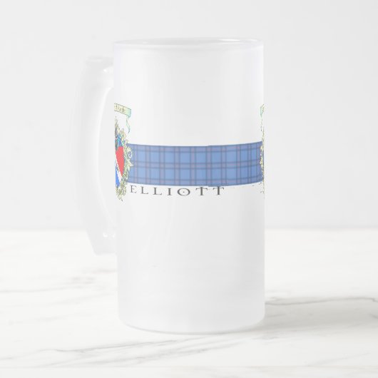 Elliott Crest & Tartan Mok (Voorkant links)