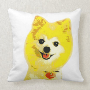 *Elliott, l'autre coussin de Pomeranian*