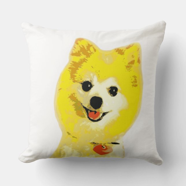 *Elliott, l'autre coussin de Pomeranian* (Recto)