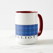 Elliott Tartan & Crest Mug (Devant droit)