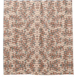 Elliptisch flesvormig Abstract joygordijn Douchegordijn