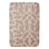 Elliptische flesvormige Abstracte plateau Badmat (Voorkant Verticaal)