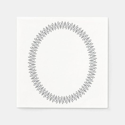 Elliptische Lijsten servetten (Voorkant)