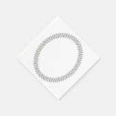 Elliptische Lijsten servetten (Hoek)