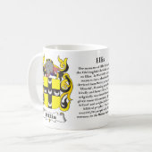 Ellis Family Coat of Arms Mok (Voorkant links)