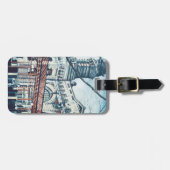 Ellis Island Bagagelabel (Voorkant horizontaal)