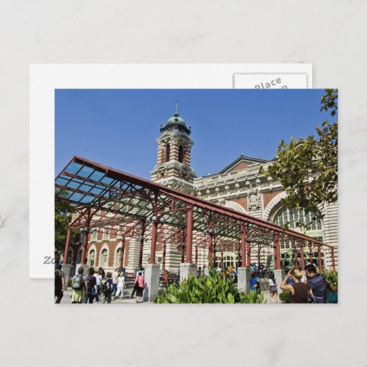 Ellis Island briefkaart (Voorkant / Achterkant)